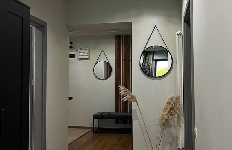 Аренда современной 2-комнатной квартиры с отдельной кухней, 77 м², Мамая, Констанца, Румыния